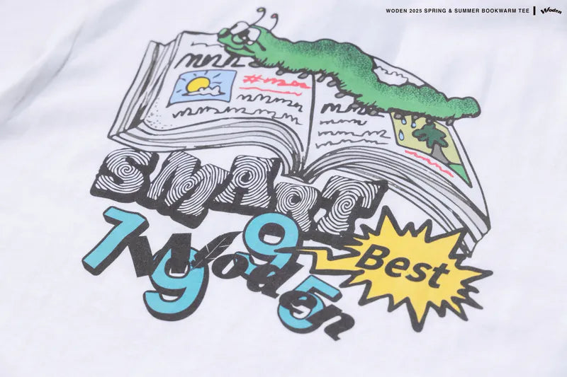 WODEN 2025 Spring & Summer 058 Bookwarm Tee
