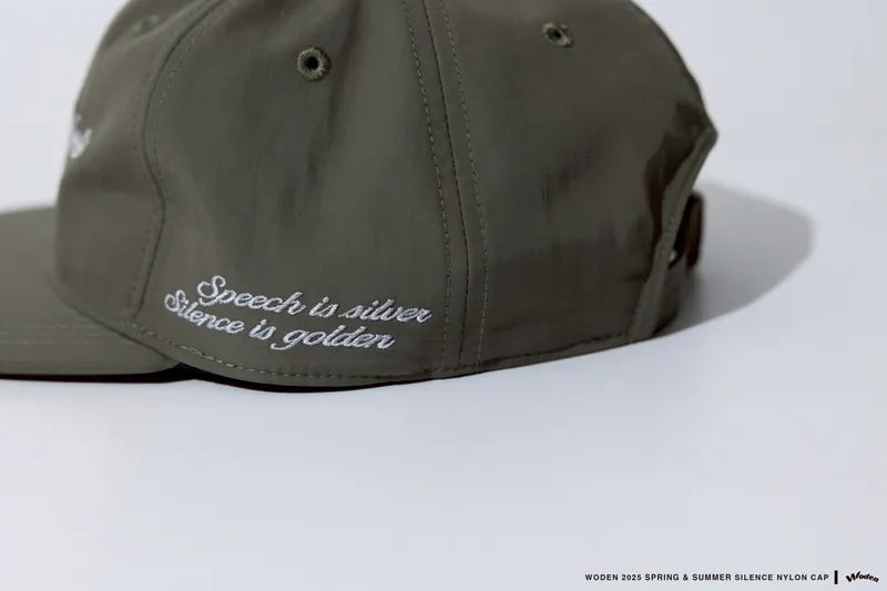 WODEN 2025 Spring & Summer 061 Silence Nylon Cap