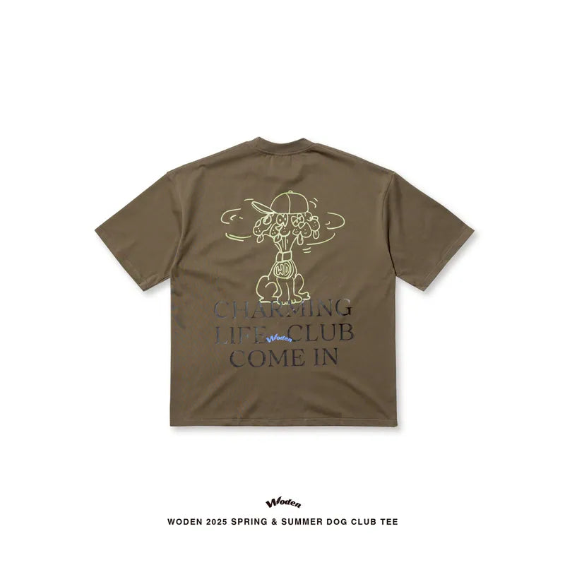 WODEN 2025 Spring & Summer 063 Dog Club Tee