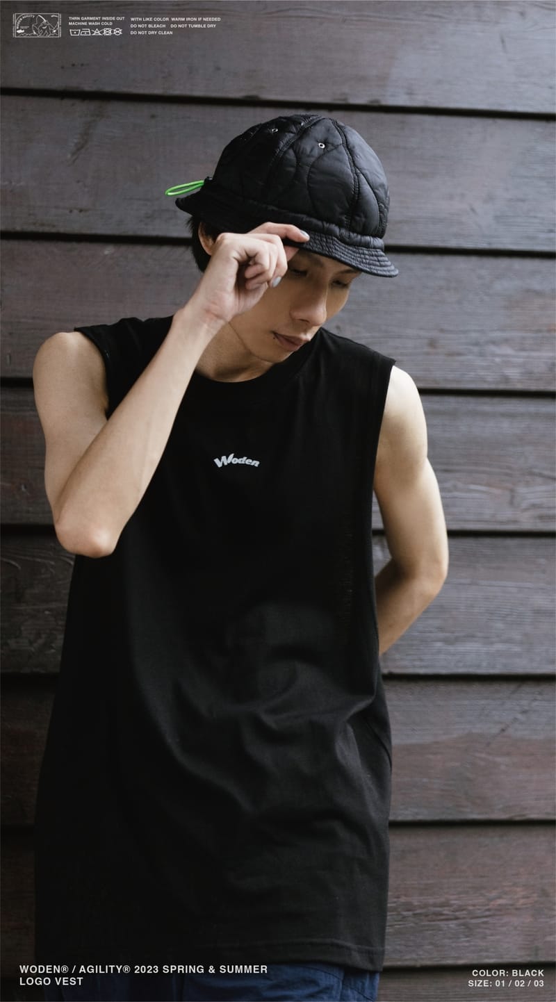 WODEN 23SS 070 WDxJKS Logo Vest