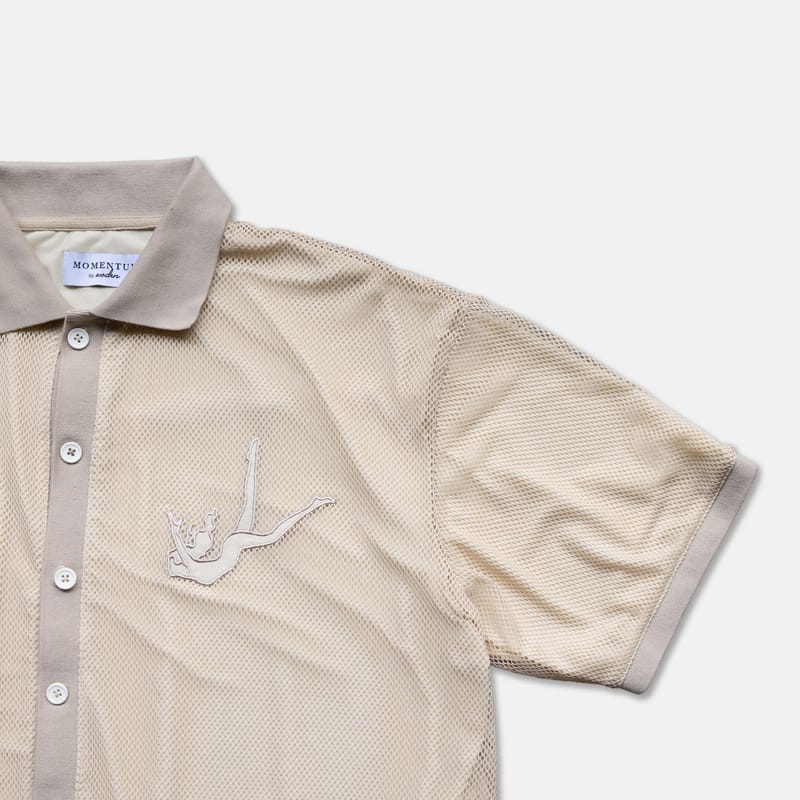 MOMENTUM Spring-Summer 2023 Mesh Shirt 網眼貼布襯衫