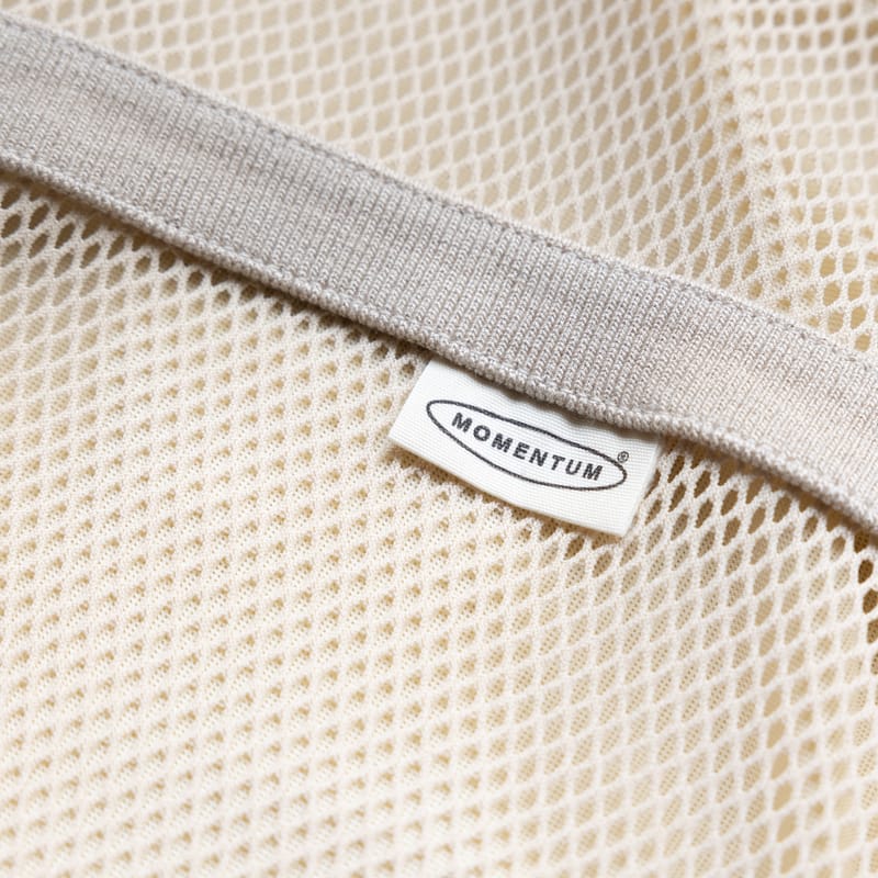 MOMENTUM Spring-Summer 2023 Mesh Shirt 網眼貼布襯衫
