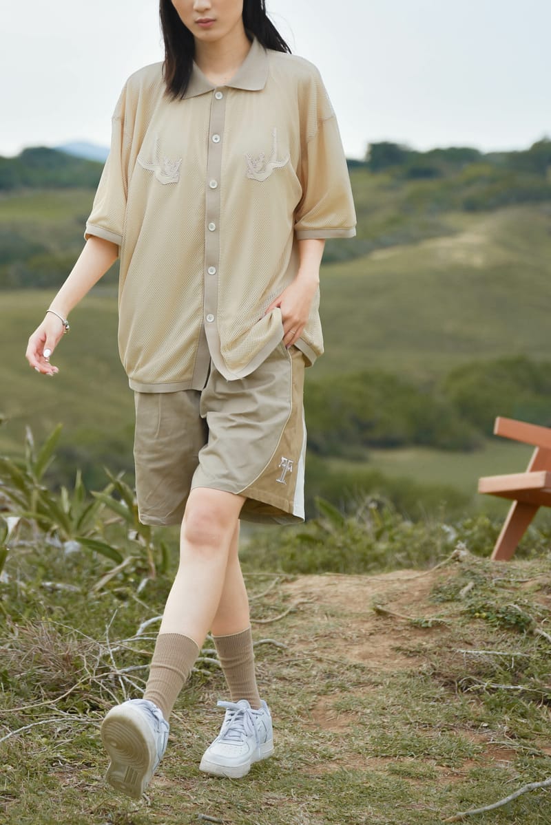 MOMENTUM Spring-Summer 2023 Mesh Shirt 網眼貼布襯衫