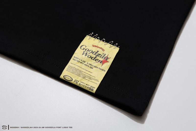 WODEN X Goodzila 031 LOGO tee - 黑色