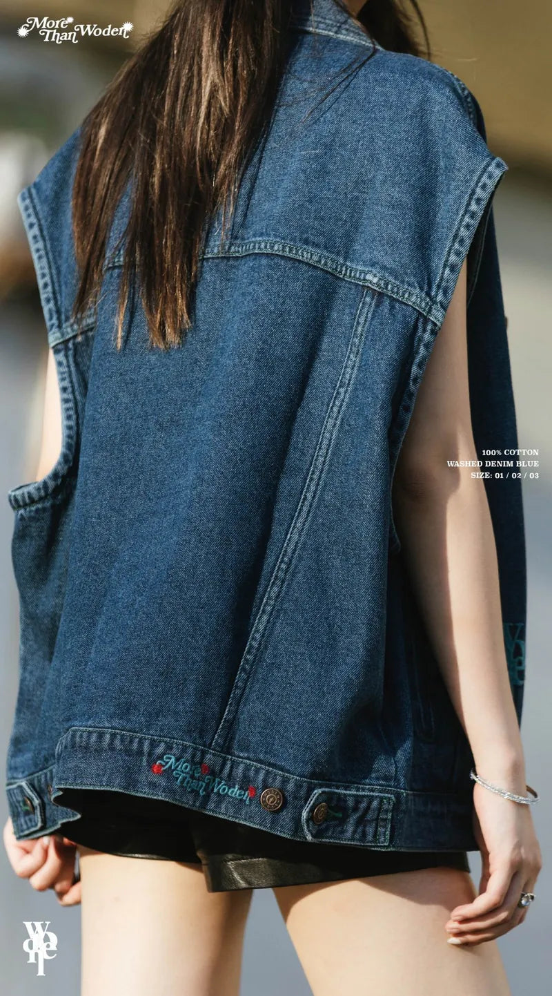 WODEN 2024 Fall & Winter 028 Denim Vest