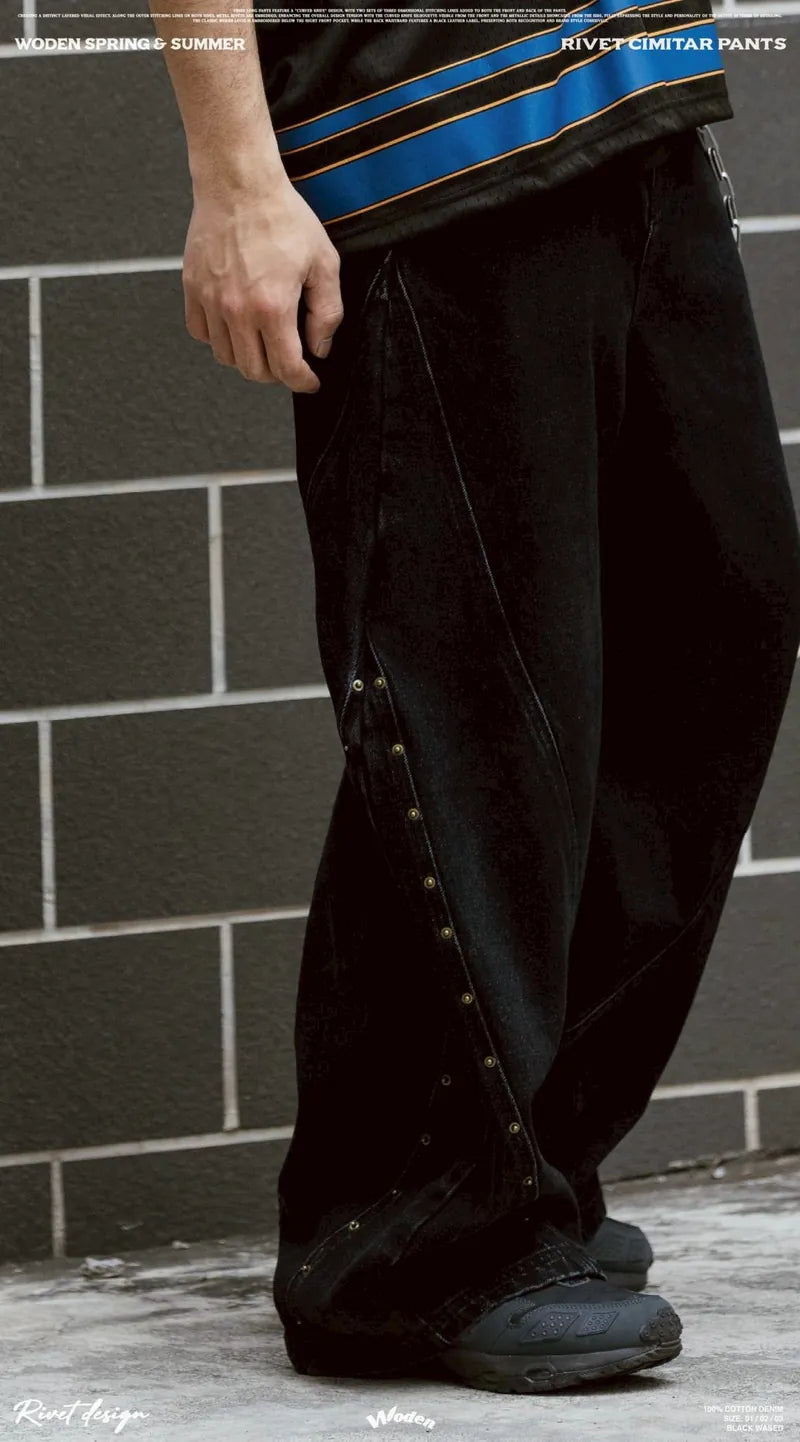 WODEN 2025 Spring & Summer 045 Rivet Cimitar Pants