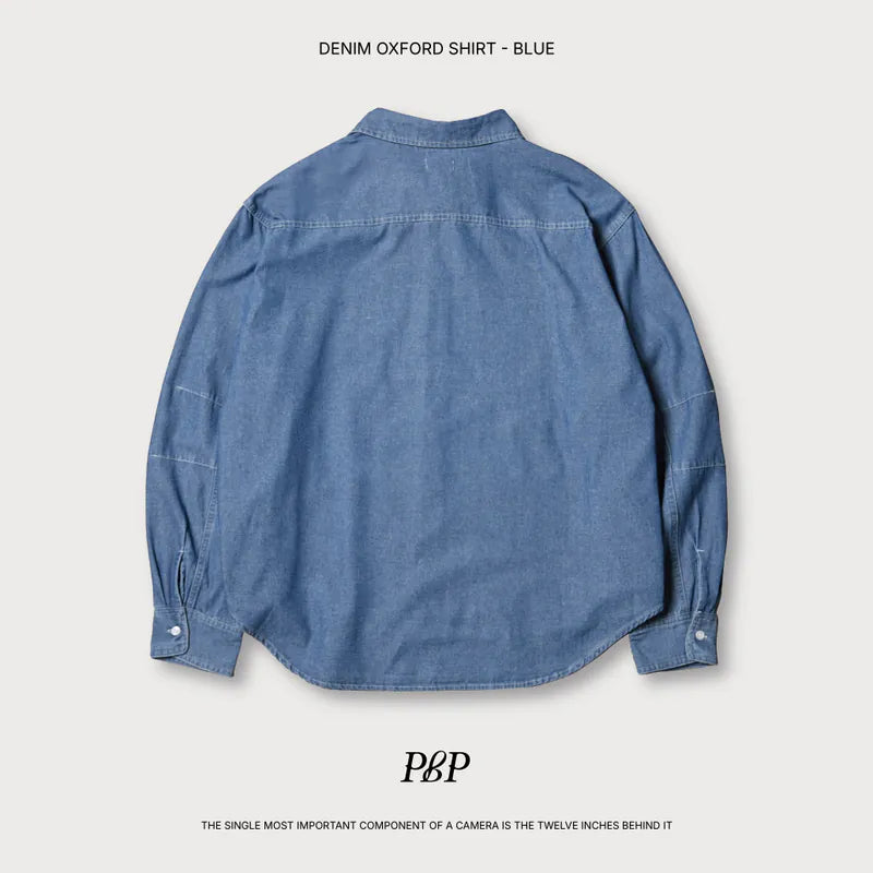 P.B.P - DENIM OXFORD SHIRT