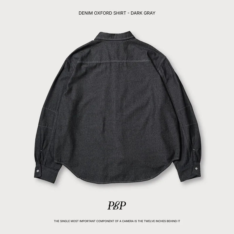 P.B.P - DENIM OXFORD SHIRT