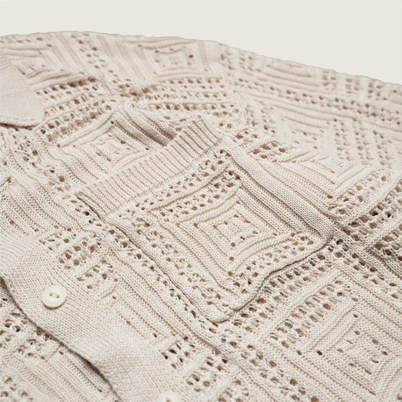P.B.P LOOSE KNIT SHIRT