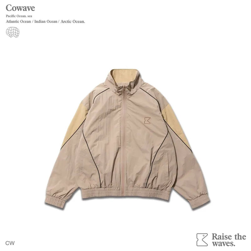 Cowave 23AW Patchwork Sport Jacket 卡其
