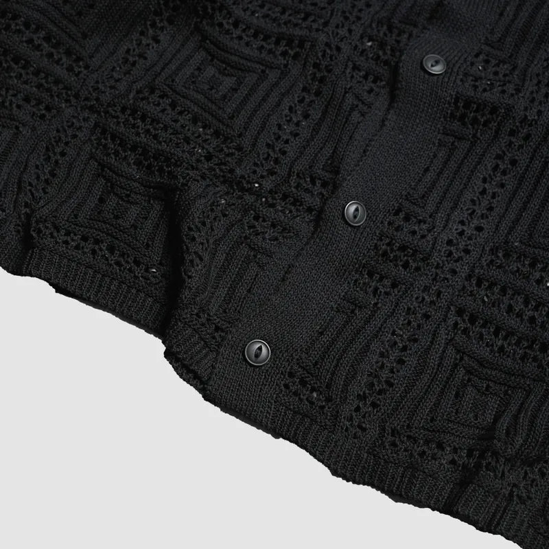 P.B.P LOOSE KNIT SHIRT