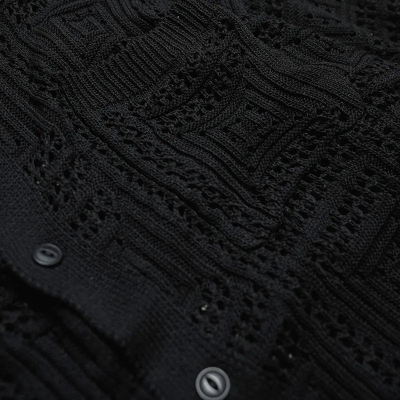 P.B.P LOOSE KNIT SHIRT