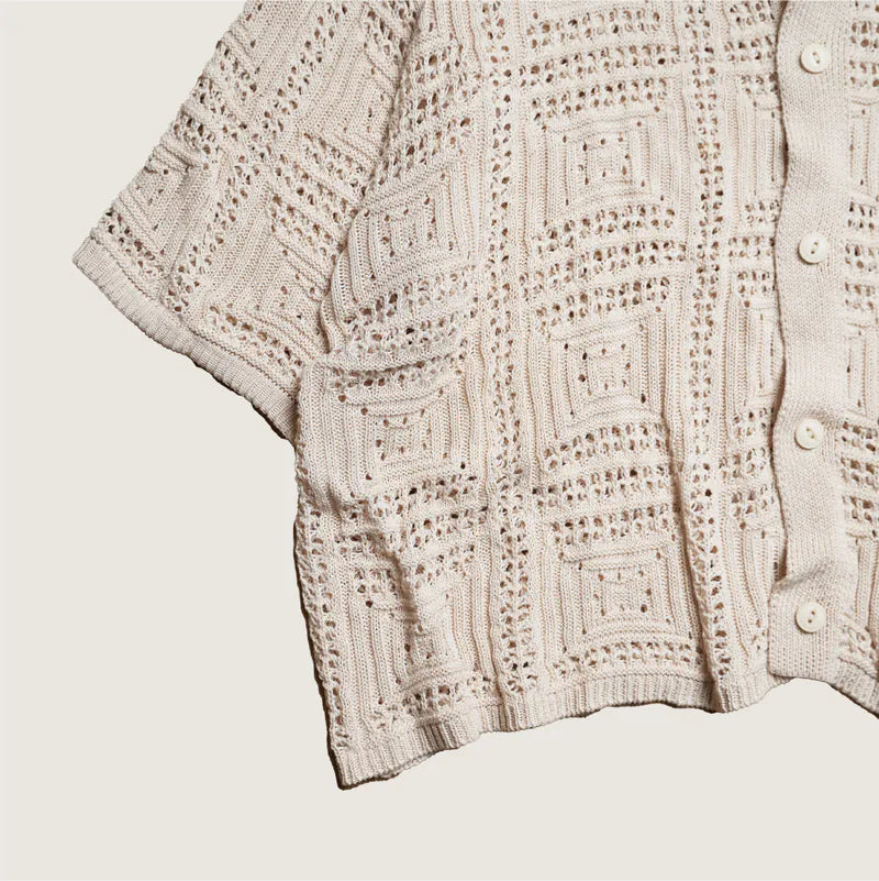 P.B.P LOOSE KNIT SHIRT