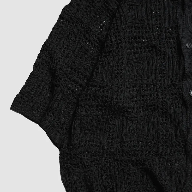 P.B.P LOOSE KNIT SHIRT
