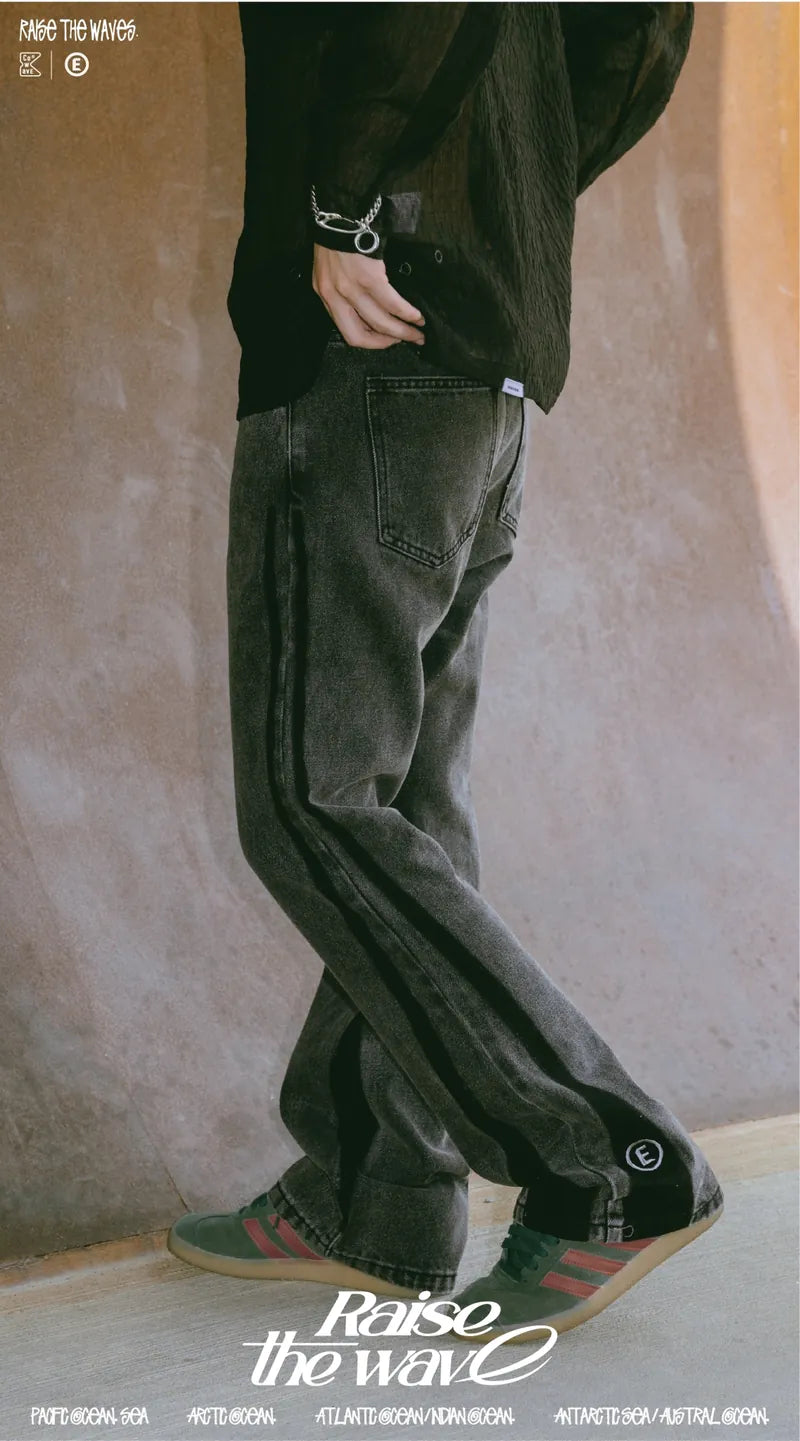 COWAVE 2024 Spring & Summer Patch Denim Jeans