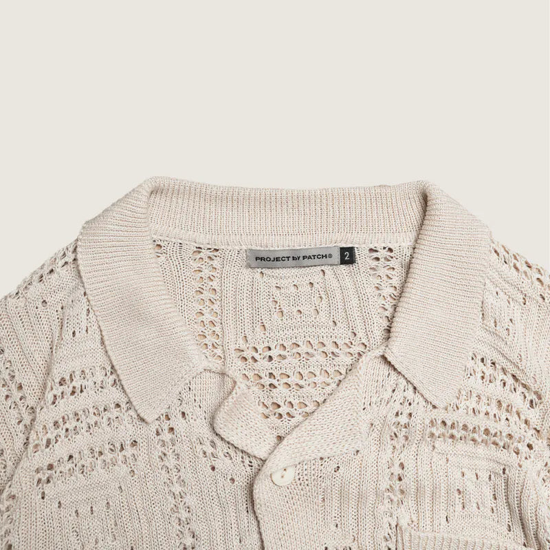P.B.P LOOSE KNIT SHIRT