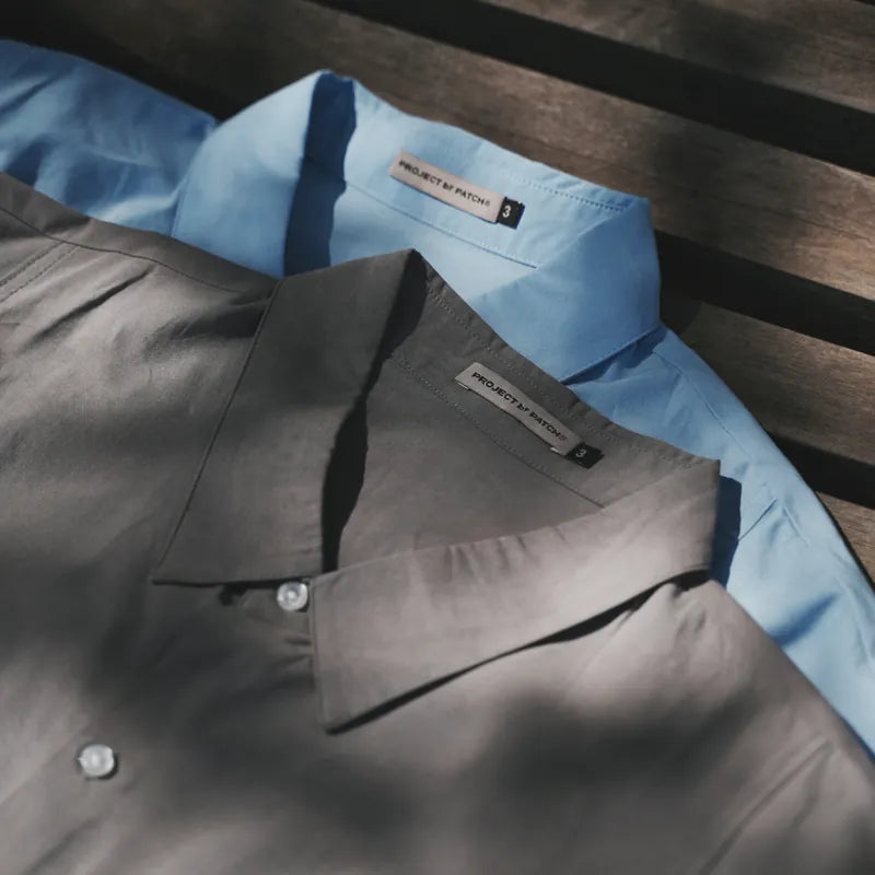P.B.P LOOSE OXFORD SHIRTS