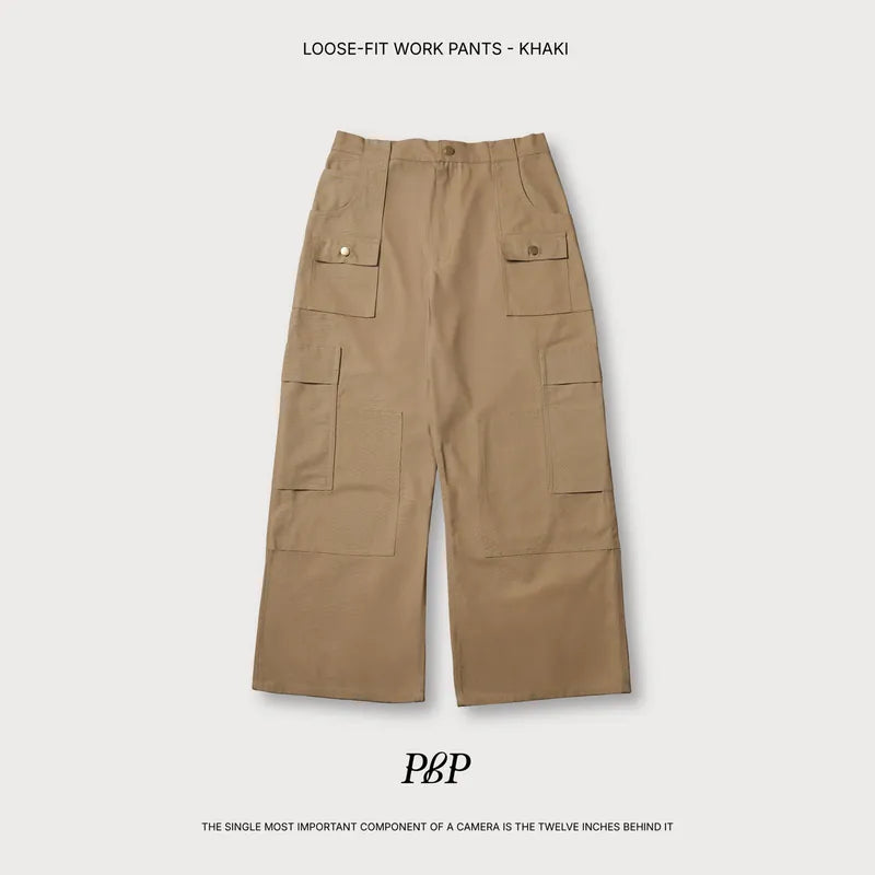 P.B.P - LOOSE-FIT WORK PANTS