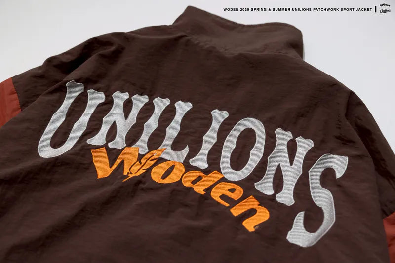 WD 25SS 018 X Unilions Patchwork Sport Jacket