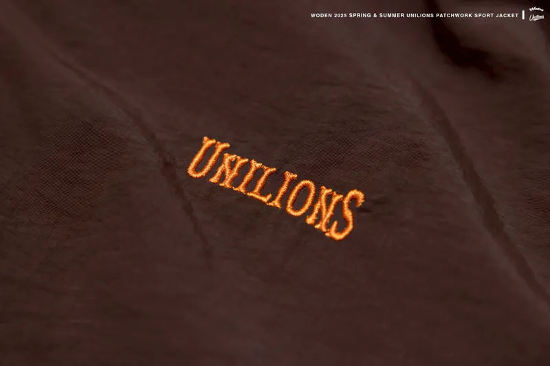 WD 25SS 018 X Unilions Patchwork Sport Jacket
