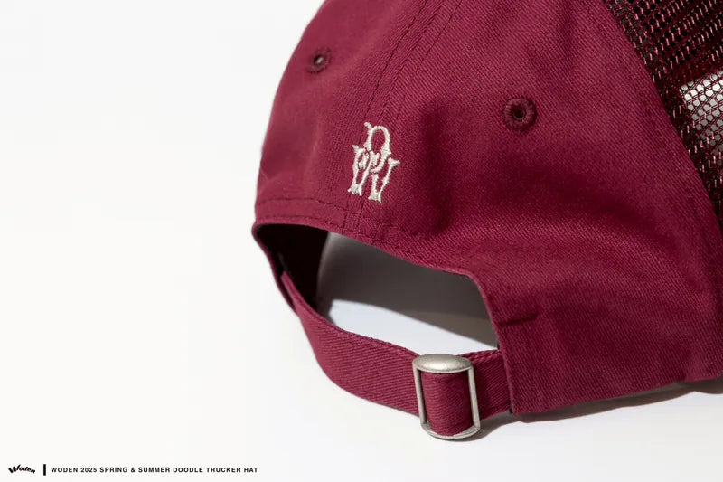 WODEN 2025 Spring & Summer 029 Doodle Trucker Hat