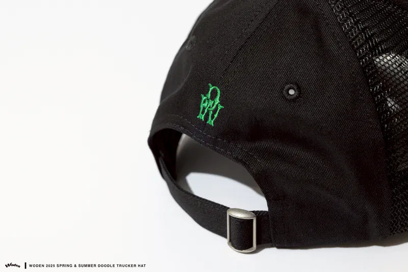 WODEN 2025 Spring & Summer 029 Doodle Trucker Hat