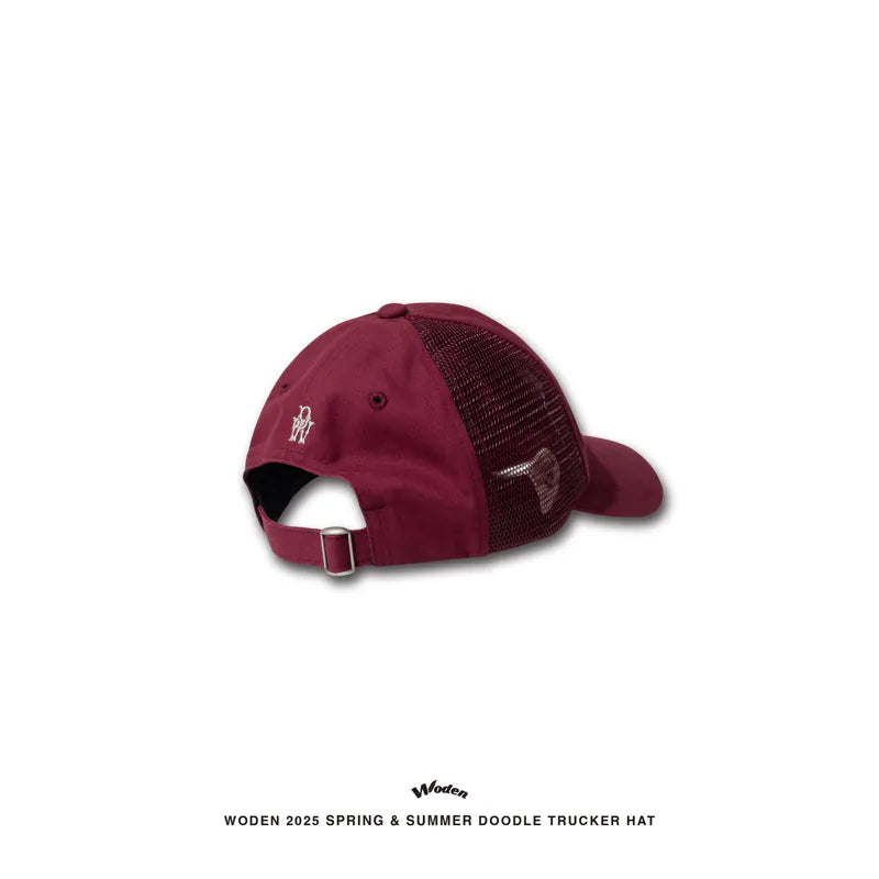 WODEN 2025 Spring & Summer 029 Doodle Trucker Hat