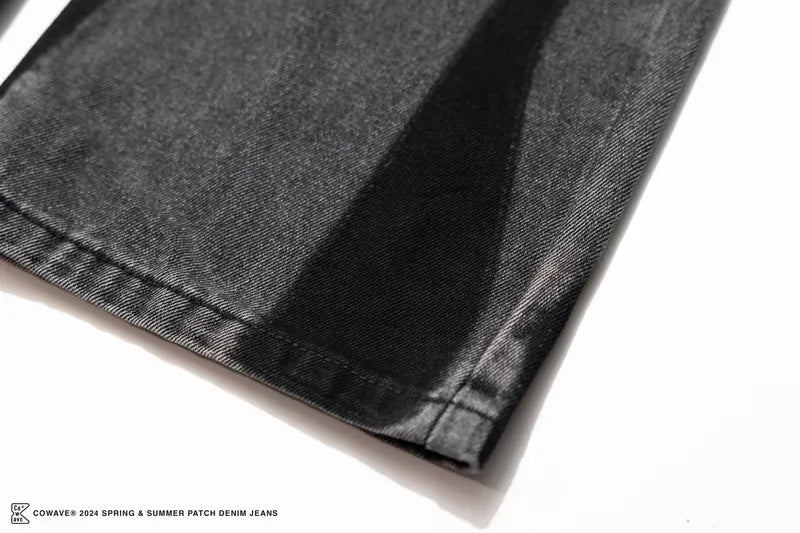 COWAVE 2024 Spring & Summer Patch Denim Jeans