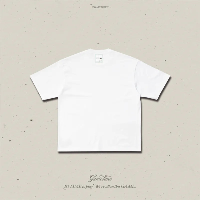 GAMETIME 24SS Carved Style Logo Tee