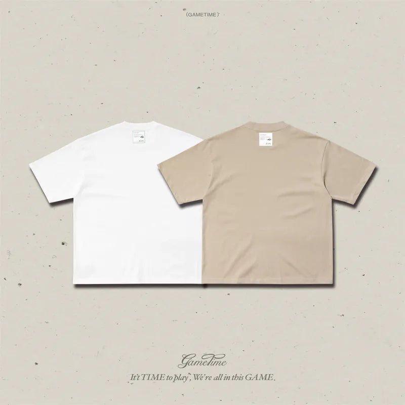 GAMETIME 24SS Carved Style Logo Tee
