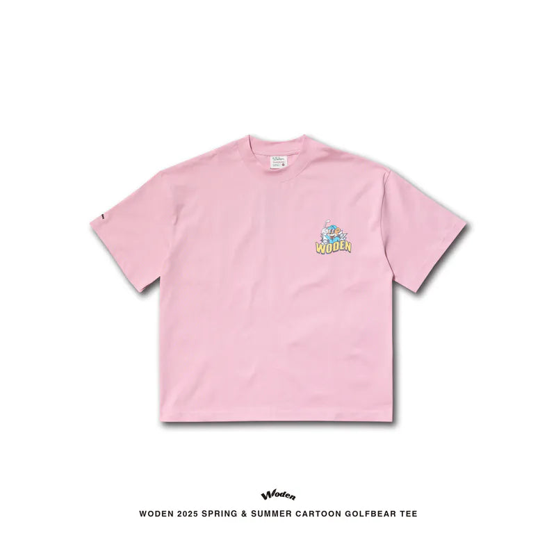 WODEN 2025 Spring & Summer 026 Cartoon Golfbear Tee