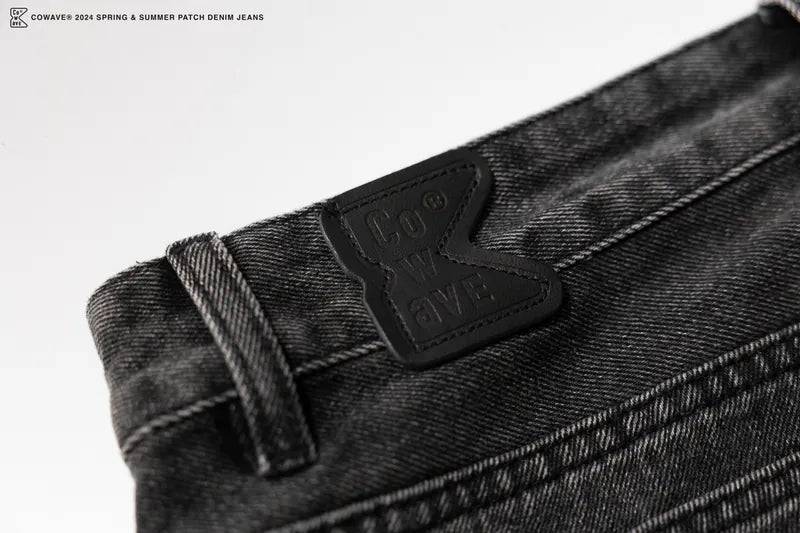 COWAVE 2024 Spring & Summer Patch Denim Jeans