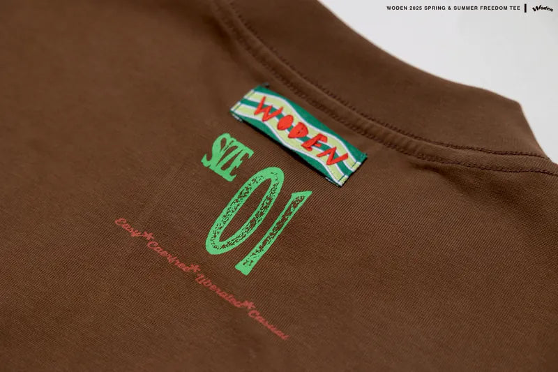 WODEN 2025 Spring & Summer 032 Freedom Tee