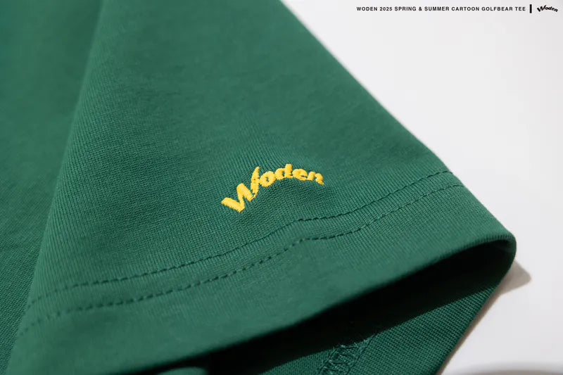 WODEN 2025 Spring & Summer 026 Cartoon Golfbear Tee