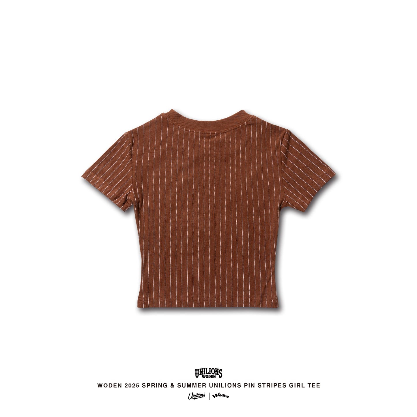 WODEN® X Unilions® 25SS Pin stripes Girl Tee