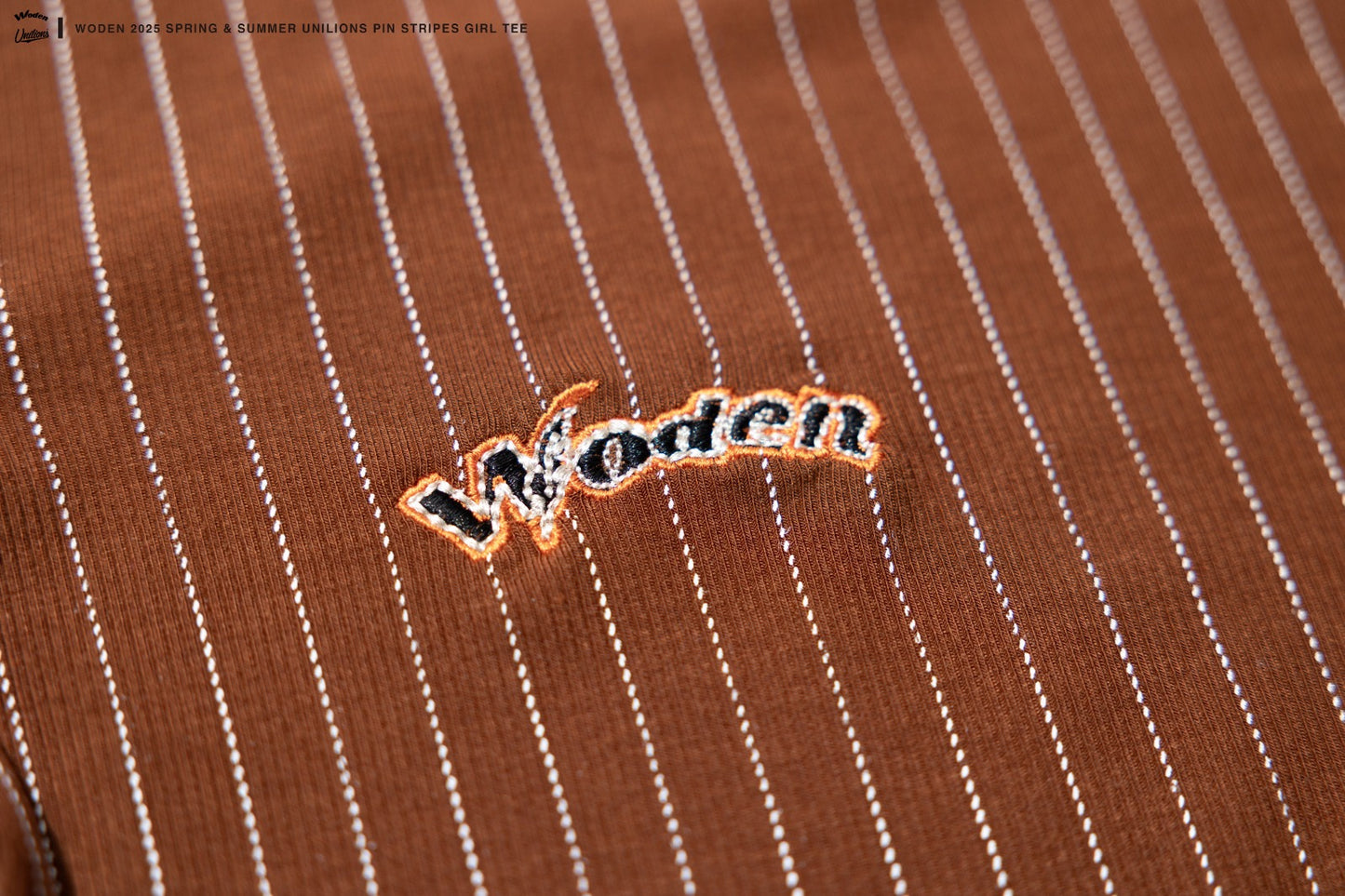 WODEN® X Unilions® 25SS Pin stripes Girl Tee