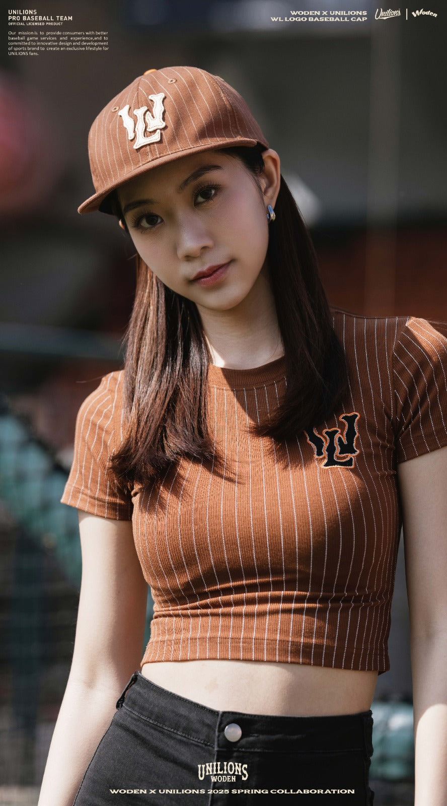 WODEN® X Unilions® 25SS WL LOGO Baseball Cap