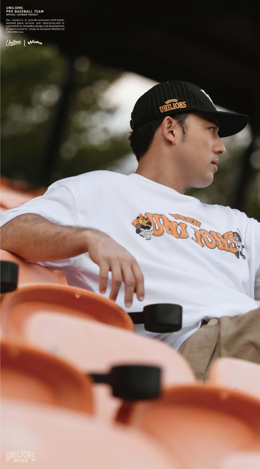 WODEN® X Unilions® 25SS WL LOGO Baseball Cap