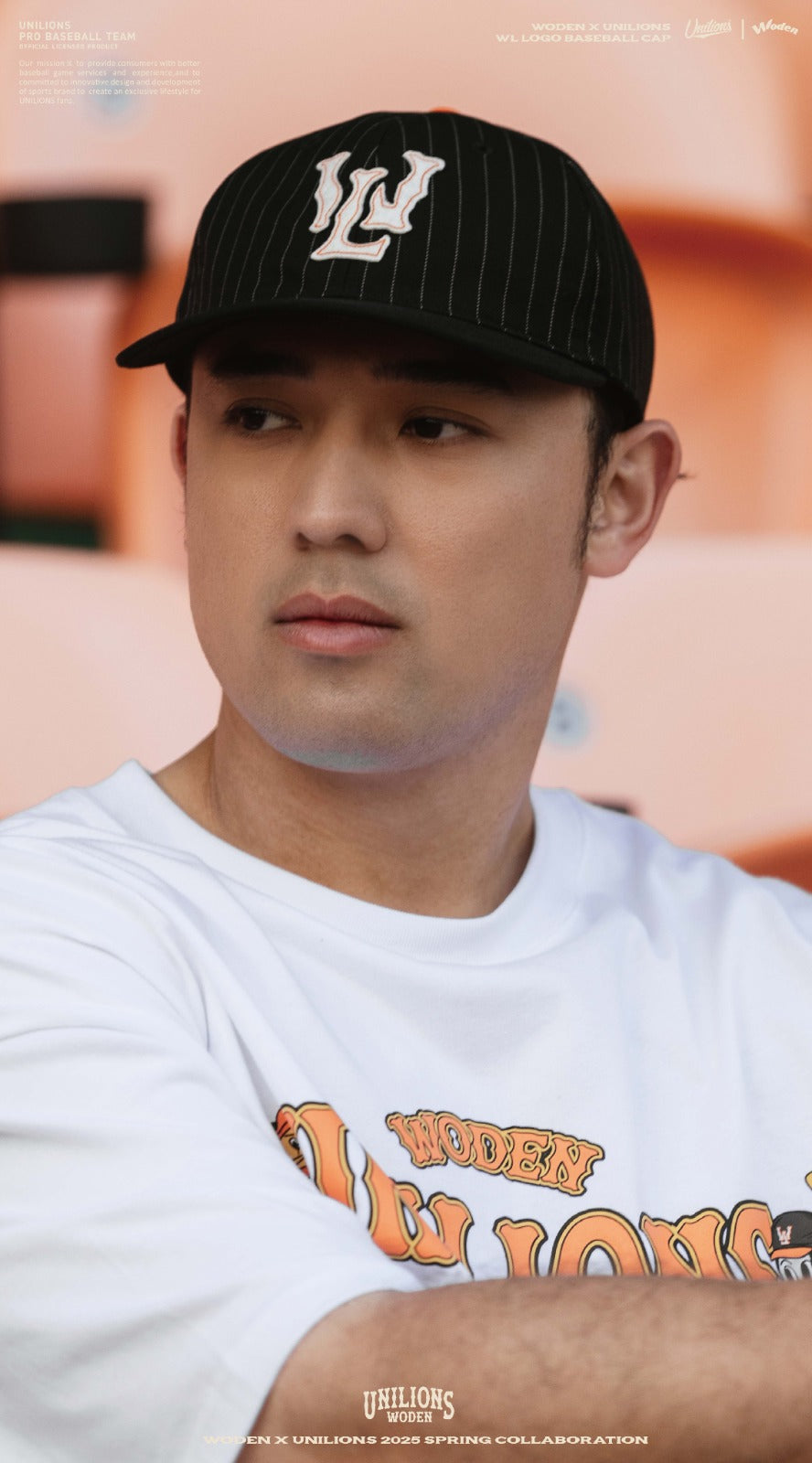 WODEN® X Unilions® 25SS WL LOGO Baseball Cap