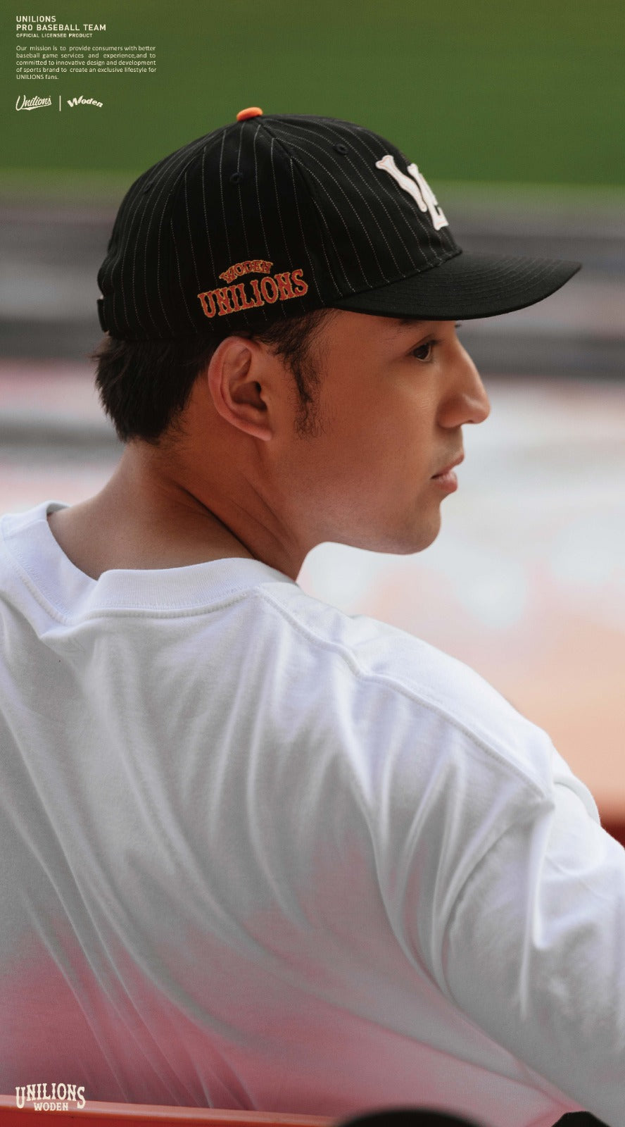 WODEN® X Unilions® 25SS WL LOGO Baseball Cap