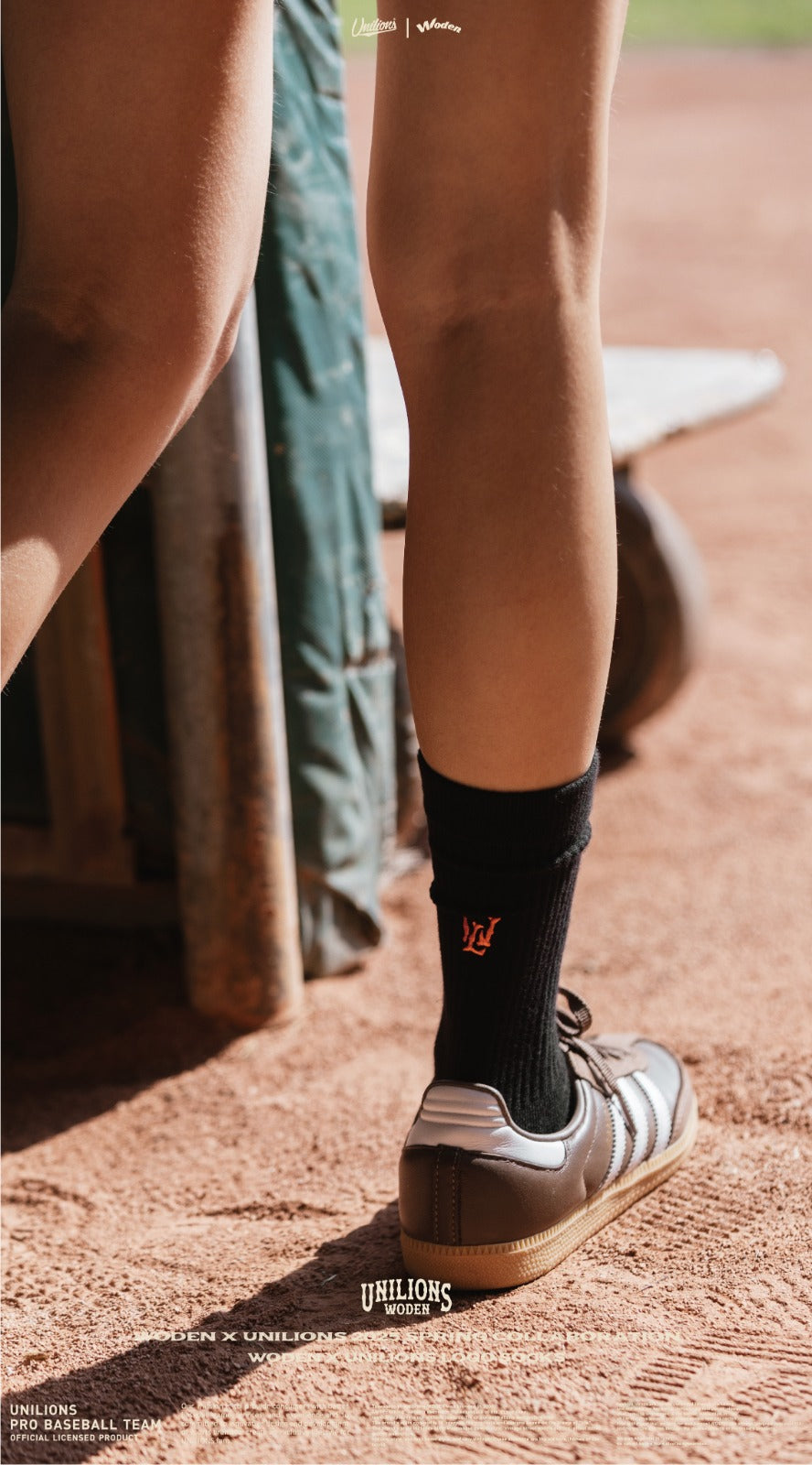 WODEN® X Unilions® 25SS LOGO Socks