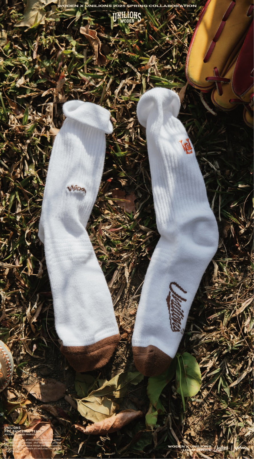 WODEN® X Unilions® 25SS LOGO Socks