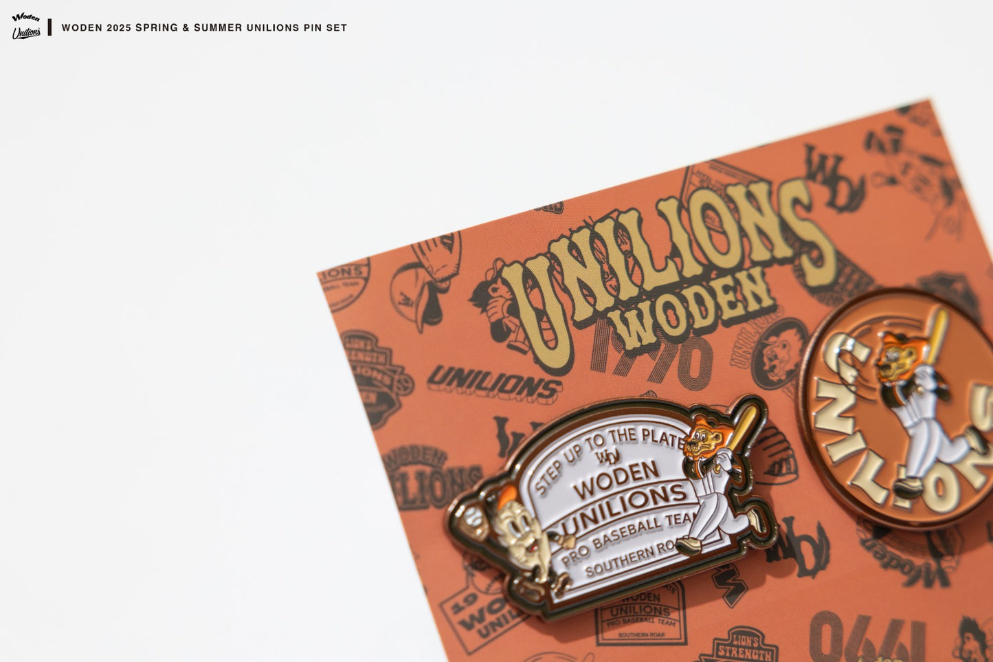 WODEN X Unilions 25SS PIN Set