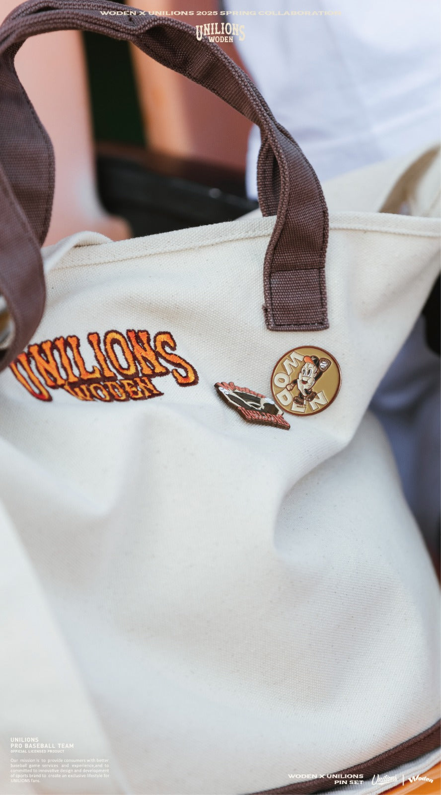 WODEN X Unilions 25SS PIN Set