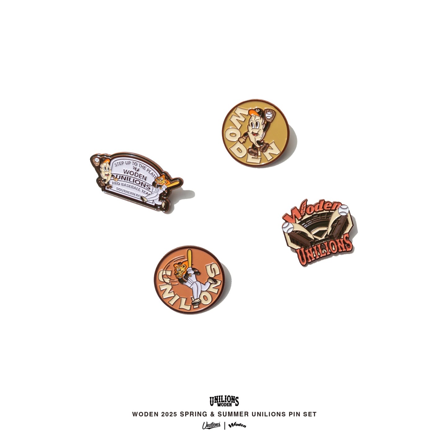 WODEN X Unilions 25SS PIN Set