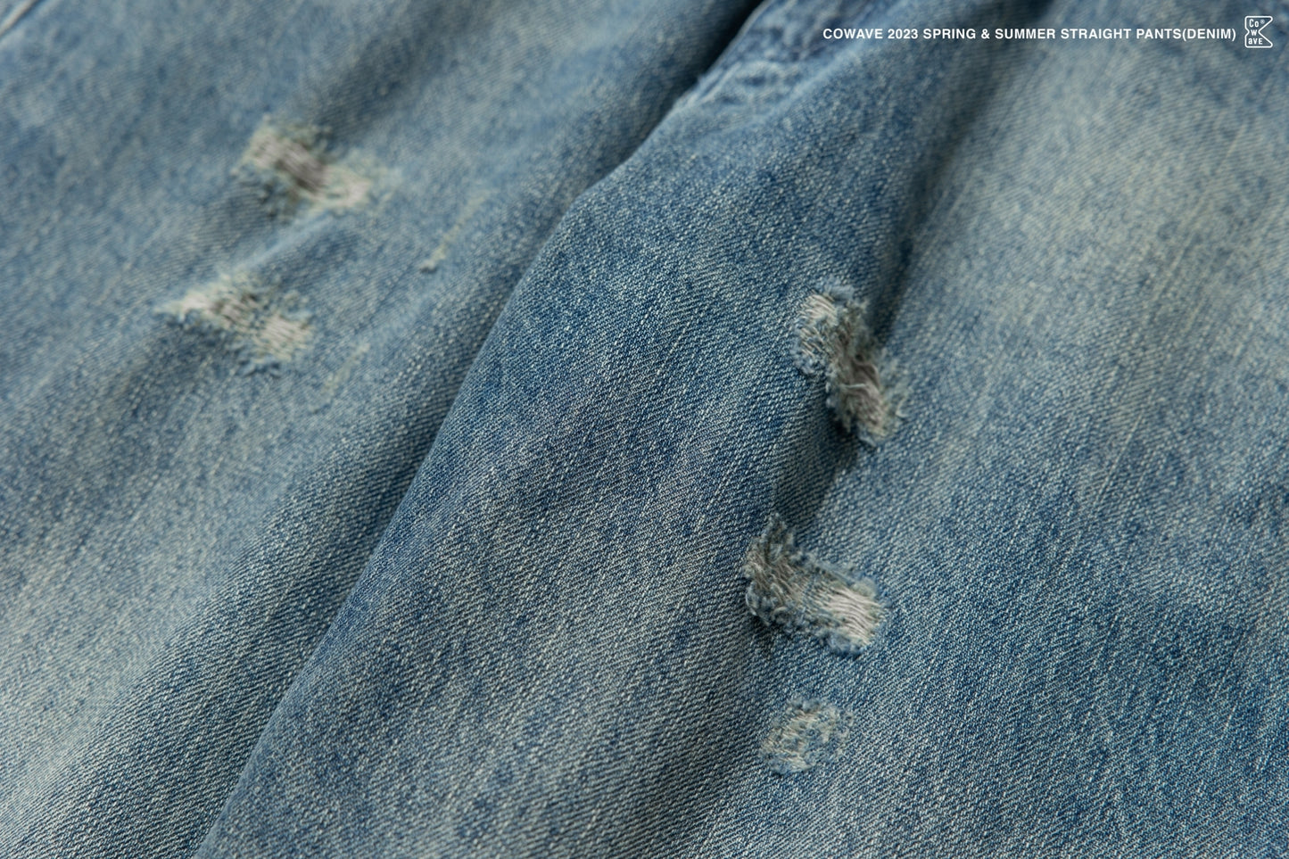 Cowave 2023 Spring & Summer Straight Pants (Denim)