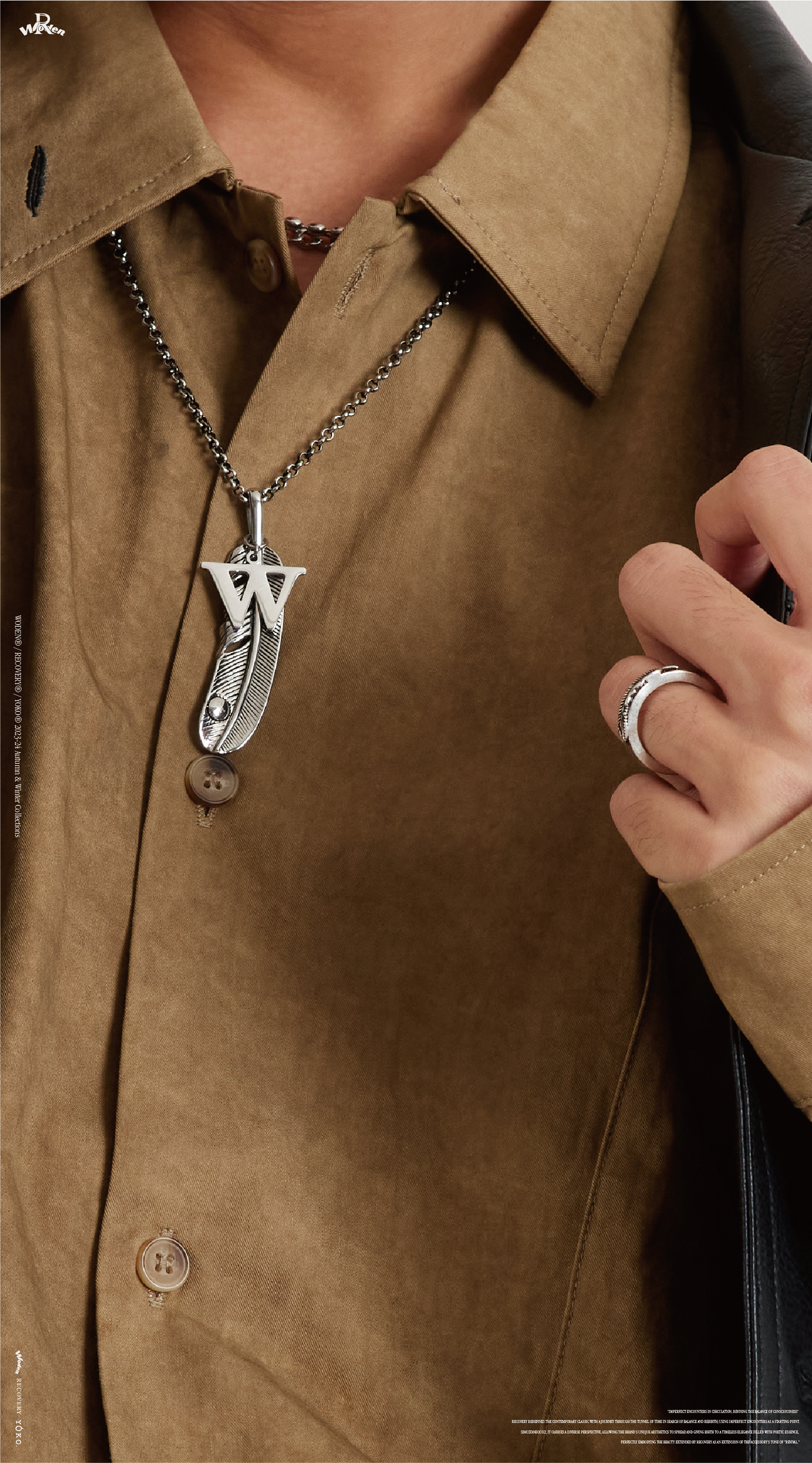 WODEN® / RECOVERY® Feather Ring