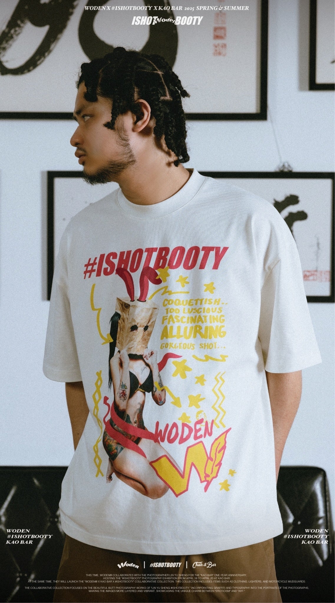 WD 25SS 022 X ISHOTBOOTY Photo Tee