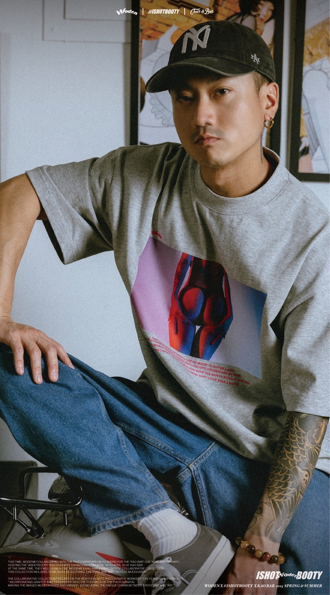 WD 25SS 022 X ISHOTBOOTY Photo Tee