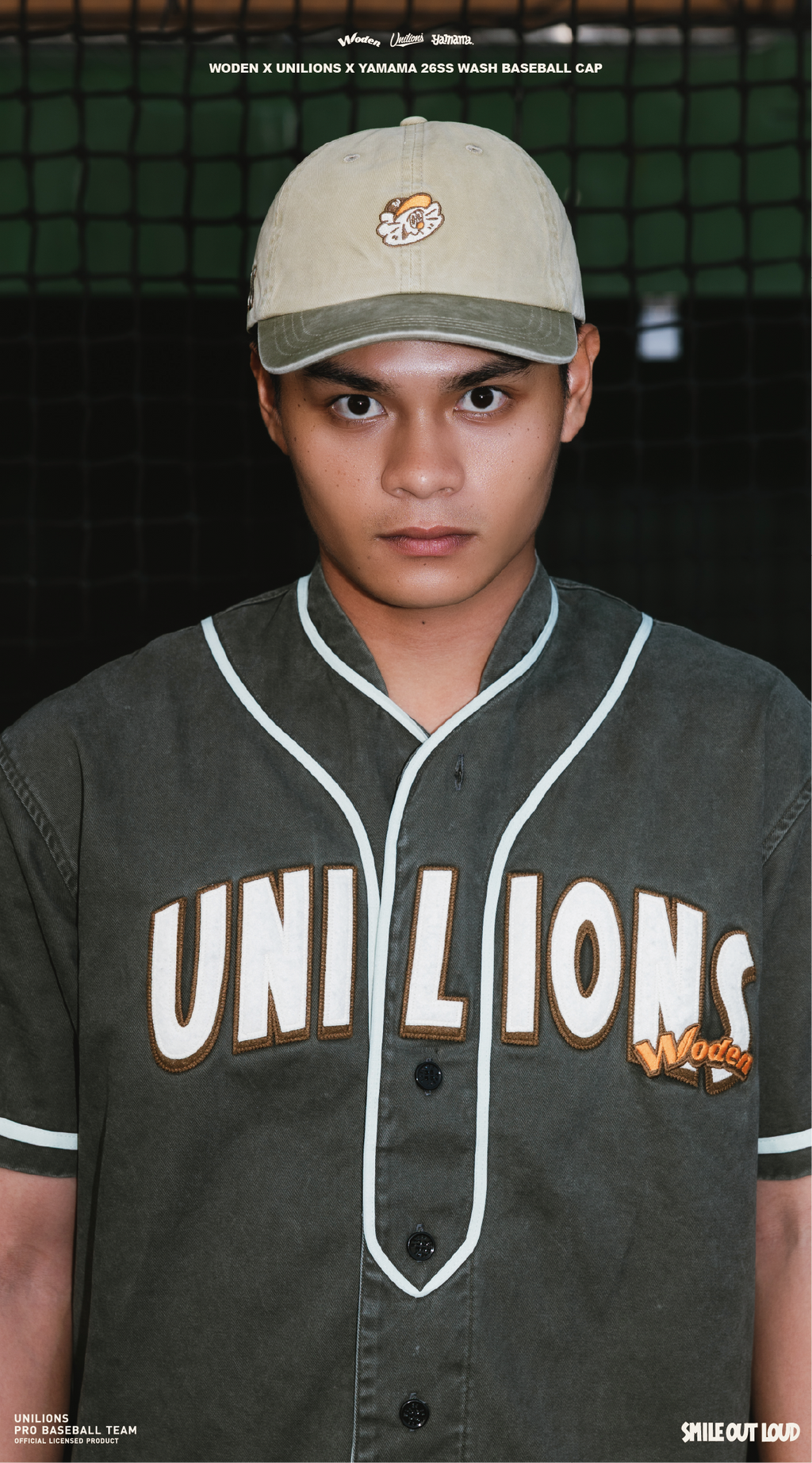 WODEN 2026 Spring & Summer 017 Unilions x Yamama Baseball Cap